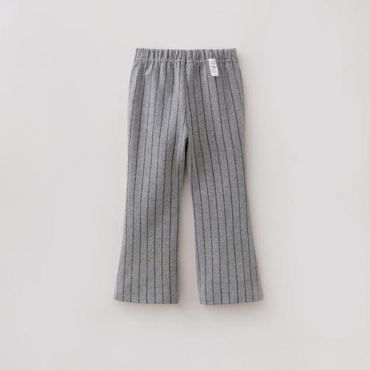 马克珍妮时髦条纹女童百搭微喇裤2026年春装新款560279 商品图1