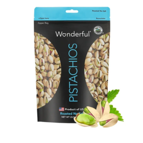 【超市】万多福美国加州进口开心果无盐味668g