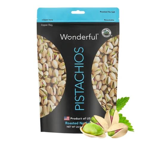 【超市】万多福美国加州进口开心果无盐味668g 商品图0