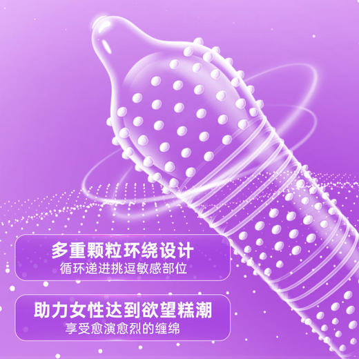 【凸点颗粒冰爽刺激】大象避孕套情趣系列 颗粒/冰火 商品图2