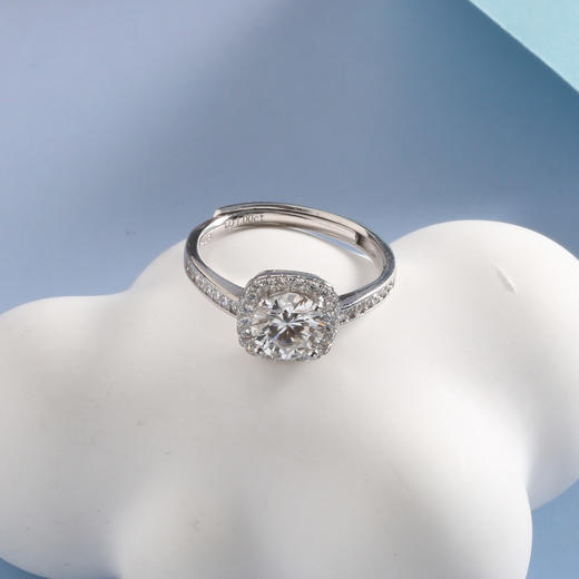 【宏艺珠宝】小方糖·胖某来同款·银s925戒指 商品图2