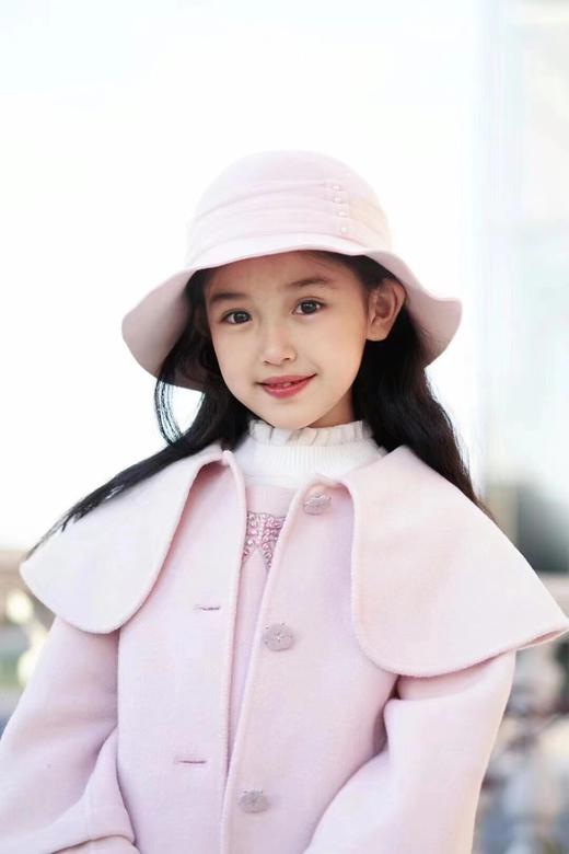 【春上新】8楼琳麦罗 LYNN&MILO 粉色双面呢亮丝A领大衣 吊牌价 商品图1