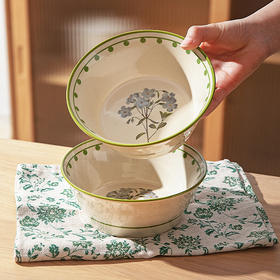 摩登主妇釉下彩汤碗家用面碗泡面碗2025新款高颜值碗餐具陶瓷大碗