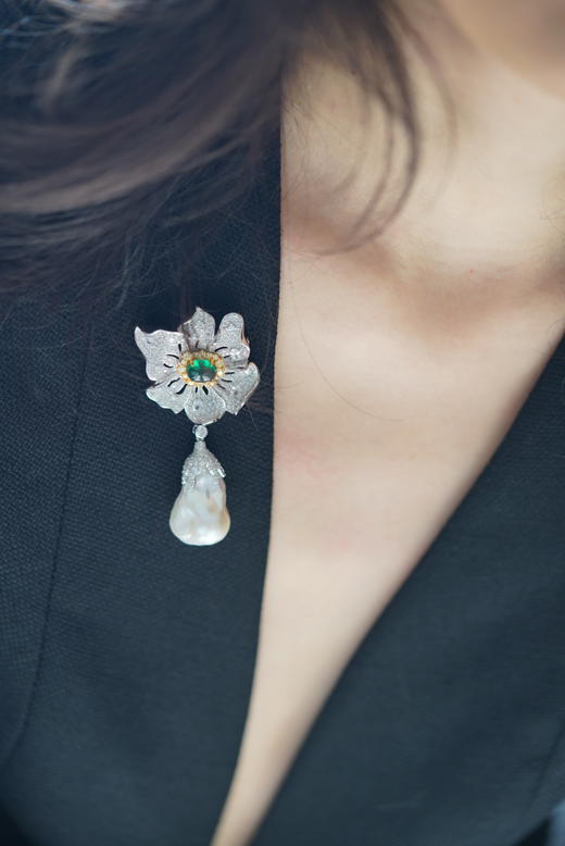 高定珠宝【碧色玉雪】巴洛克 商品图1