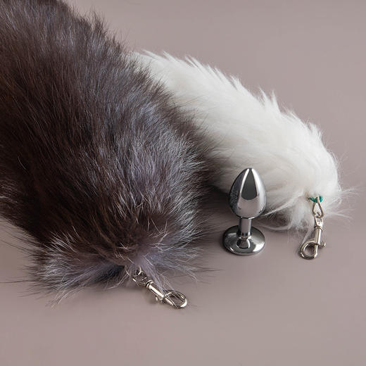 谜姬 牵引式狐尾肛塞sm 商品图7