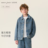 马克珍妮复古格调男童纯棉牛仔外套2026年春装新款560260 商品缩略图0
