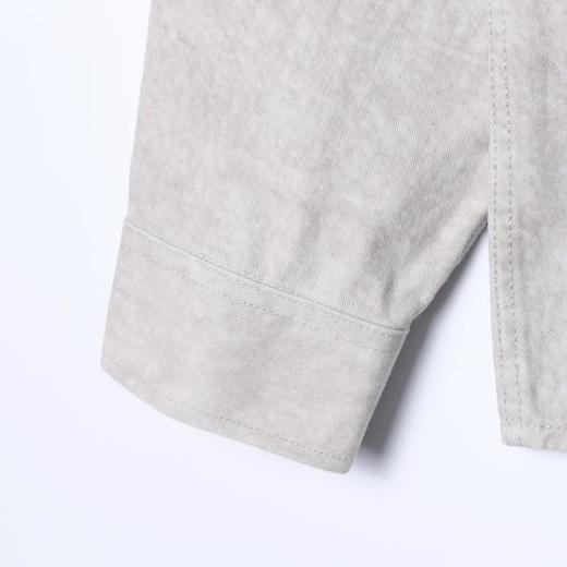 6018SDSA男士秋冬新款痞帅男装韩版休闲扎染拼接翻领长袖衬衫百搭宽松 商品图4