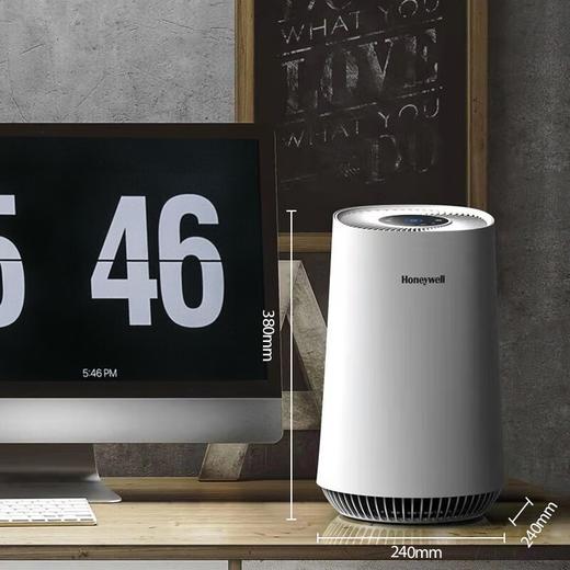 霍尼韦尔（Honeywell）空气净化器 家用书房办公除甲醛除异味二手烟桌面专用净化器 KJ205F-PAC000AW 商品图5