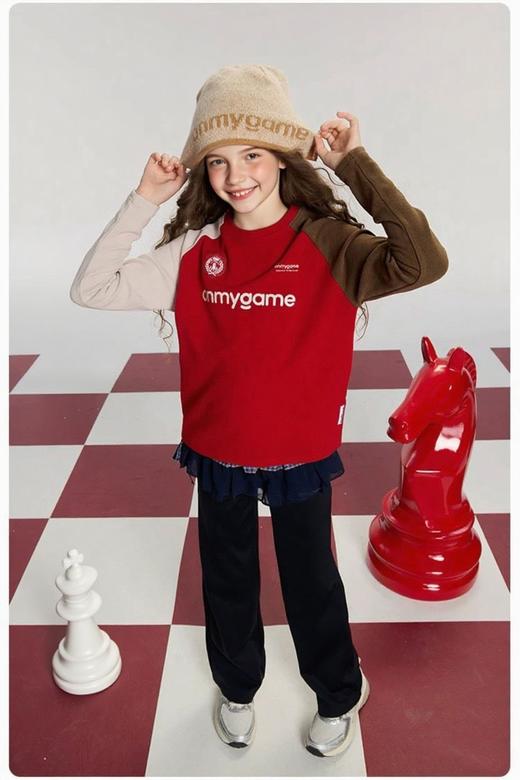 二店y 280g加厚双面绒 不掉色的 马”力十足的儿童糯糯衣 商品图12