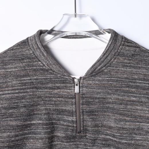 9181SDSA男士秋冬新款痞帅男装韩版简约假两件半拉链卫衣百搭宽松时尚 商品图2