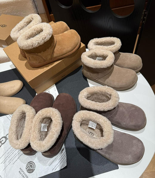 𝐔𝐠𝐠加绒小土豆半包款全包款短筒靴！！103104 商品图2