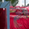 恐龙家纺TG 【凤求凰】涤棉大提花婚庆八件套 商品缩略图1