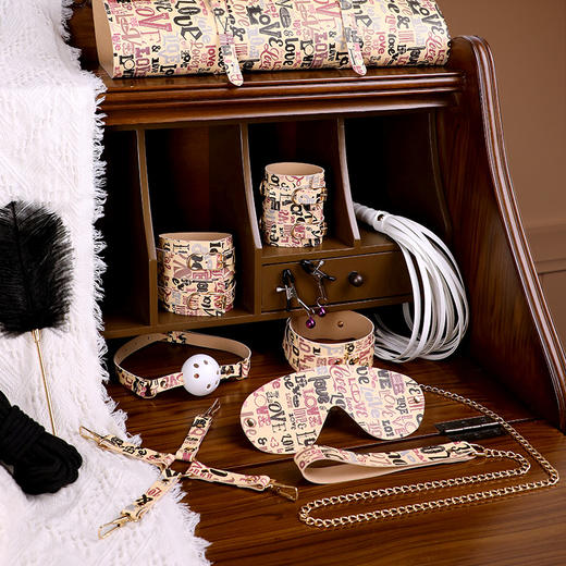 【情趣用品】谜姬 SM字母卷包套组 捆绑束缚 商品图3