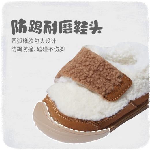 woollykids小羊沃利澳洲冬季真皮毛一体保暖童鞋防踢魔术贴学步鞋 商品图2
