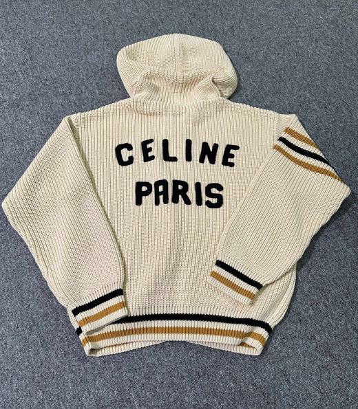 中性款字母连帽针织毛衣开衫zh008 商品图1