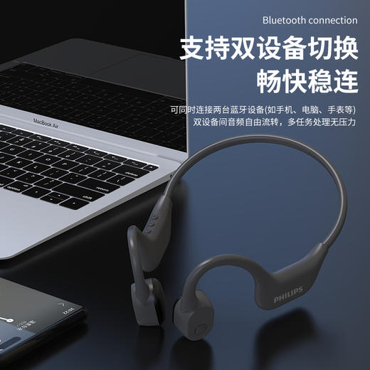 飞利浦（PHILIPS）骨传导蓝牙耳机 TAA6609C 商品图5