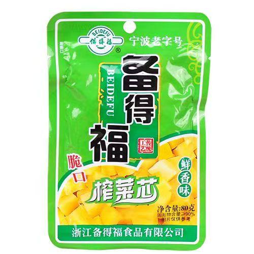 【SF】备得福榨菜芯脆口小菜 80g/包 商品图1