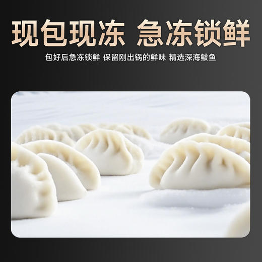 甄选 | 海朴鲅鱼水饺350g*5袋 商品图3