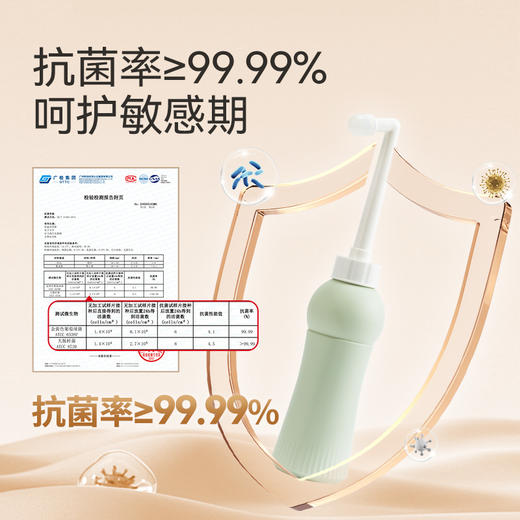 【送黄色收纳袋】冲洗器私处会阴屁屁洗护瓶500ml-抗菌款/计量 商品图4