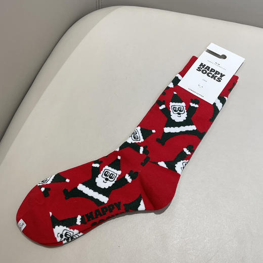 正品Happy Socks男女款多巴胺中筒袜3双122203 商品图4