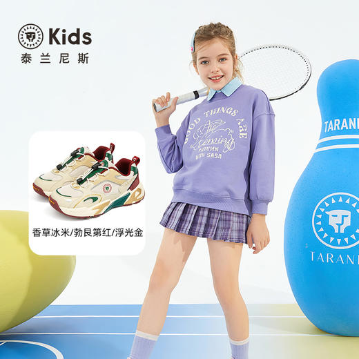 泰兰尼斯kids运动鞋男童新款校园户外鞋T01D5C7375 商品图1
