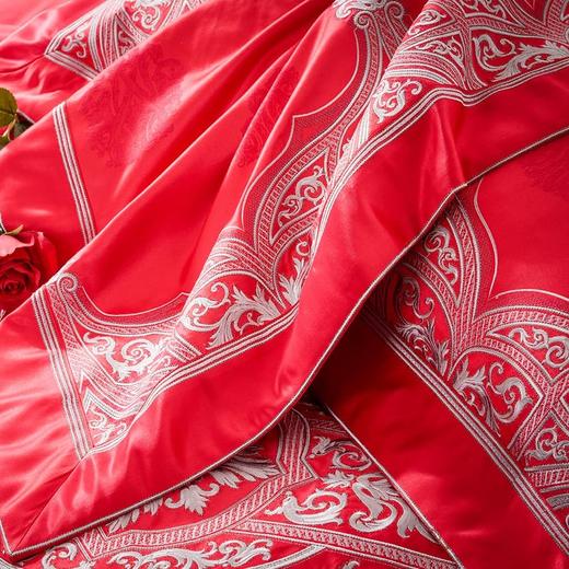 恐龙家纺XS 【青青子衿】60S精梳棉婚庆六件套 商品图5