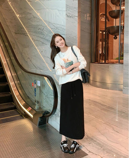 美洋加绒卫衣立体汉堡+植绒法棍卫衣 商品图2