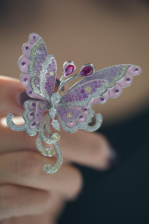 高定胸花【蝶公主】 商品图5