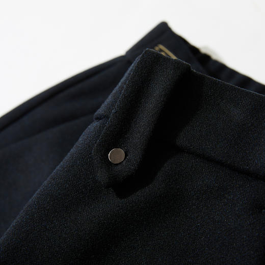 【含羊毛】圣得西2025年冬季休闲松紧长裤保暖日常平整有型休闲裤 商品图14