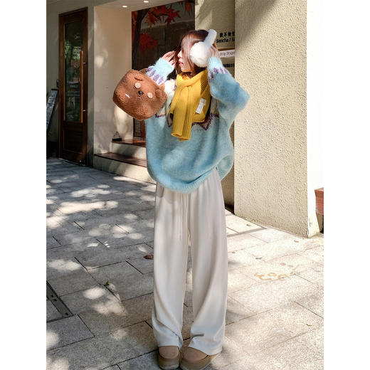 <曾小咸推荐>现货秒杀 ！微信超特价！韩系费尔岛毛衣 日常209.99 立减120 秒杀89.99！！ 商品图3