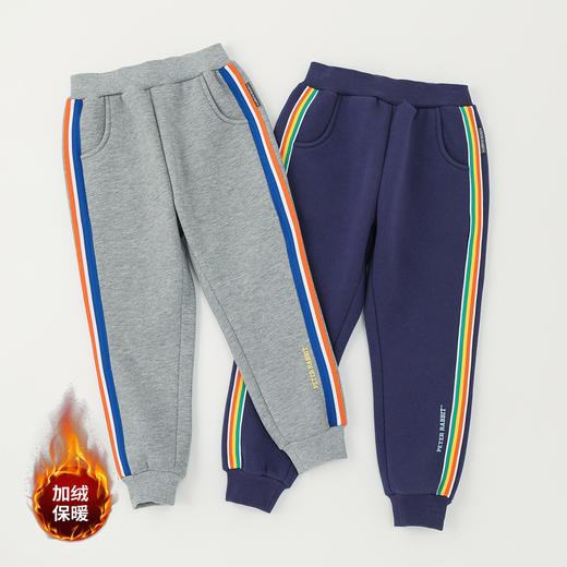 ⁴ 微瑕清仓99元任选2件【比得兔儿童秋冬加绒卫裤】适110-150码 YC04-BDT 商品图10