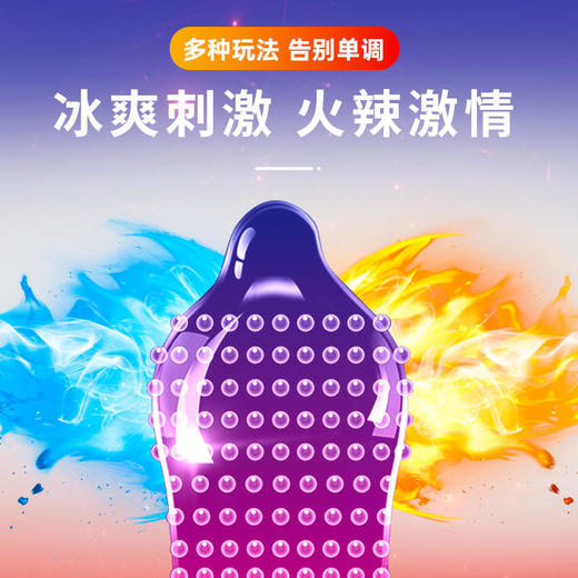 【凸点颗粒冰爽刺激】大象避孕套情趣系列 颗粒/冰火 商品图5