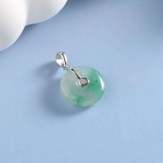 【宏艺珠宝】清翠云扣·银s925挂坠 商品图1