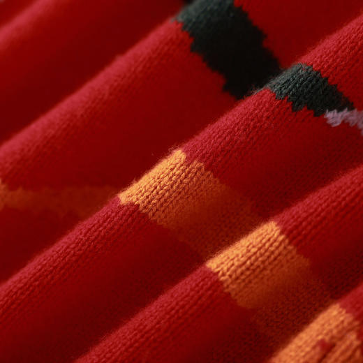 「高货wl」全新升级【铂金会员330/天猫439/差价109】(05837)洛诗琳气质提花羊毛衫2025秋冬新款生肖提花针织上衣女 商品图4