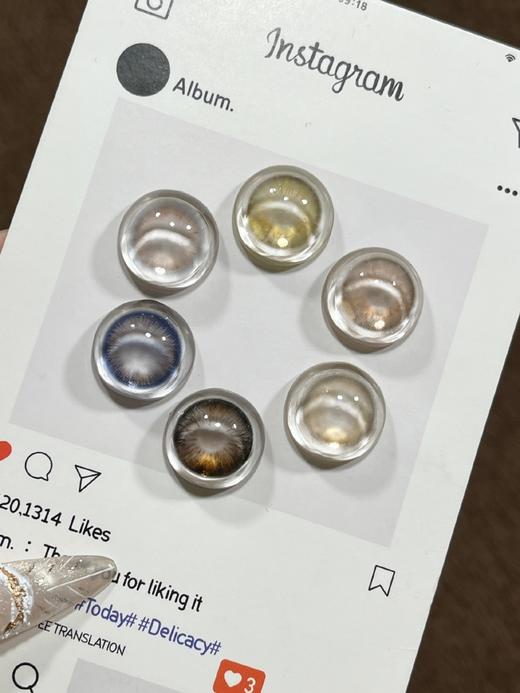 moaaNeu日抛 英国雨/古着麻棕/猫咪创世纪/新生米驼/神赐金埃及/亚马逊神庙 14.2-14.5mm 日抛无售后！ 商品图1