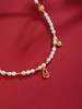 子佩集【福禄聚宝】银S925珍珠项链【QNXO006】3mm小珠6.5mm大珠南红镀金葫芦2512 商品缩略图1