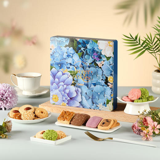 悠享时（YOTIME）什锦曲奇饼干礼盒-十样锦600g 商品图5