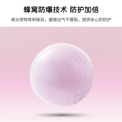 【澳新系列】普拉提小球25cm磨砂麦管球健身体操运动球蜂腰翘臀私密防爆瑜伽球 商品图2