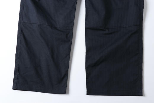 夏季作训服长裤-薄款-弹力格子布-藏蓝色 商品图4