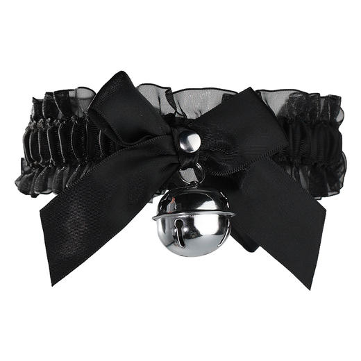 【项圈&choker】谜姬 荷花边项圈SM另类玩具 商品图2