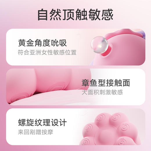 GALAKU元气章鱼女用吮吸震动按摩器2代 商品图2