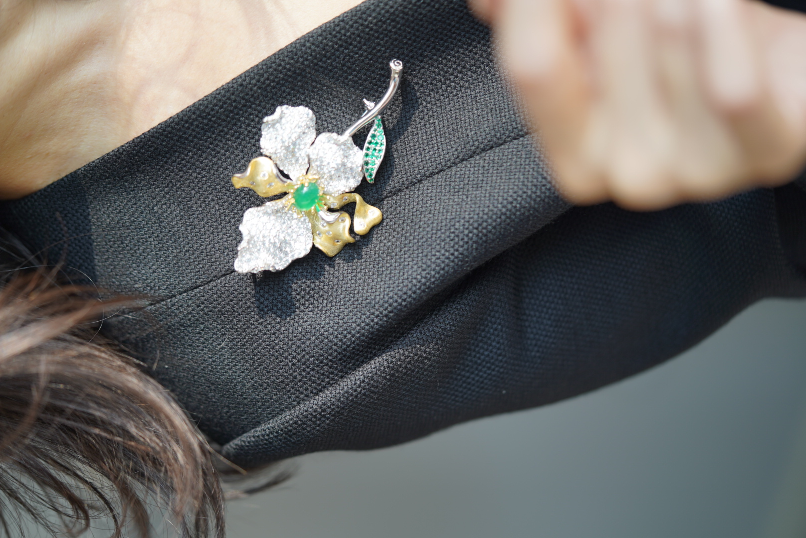 高定胸花鸢尾花（单款）