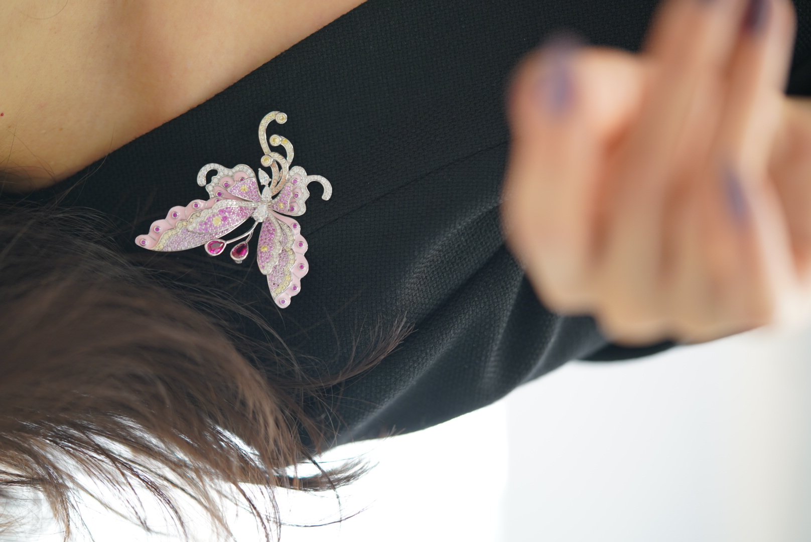 高定胸花【蝶公主】