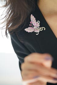 高定胸花【蝶公主】