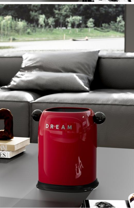 🥳【大容量高颜值客餐厅垃圾桶】🤩是垃圾桶也是艺术品😍 打造ins感家居生活❗️放在任意一个角落都赏心悦目！ 商品图5