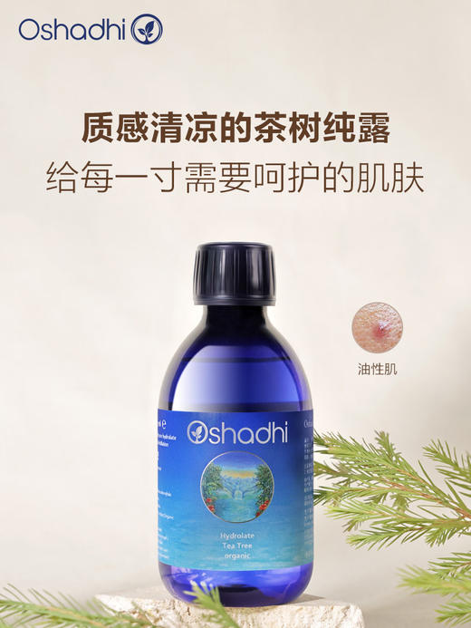 Oshadhi德国O家 茶树纯露花水 控油   爽肤水化妆水护肤品 效期26.9起 商品图1