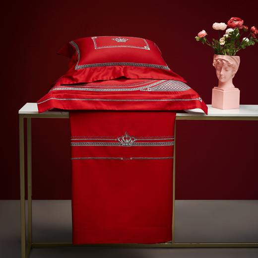 恐龙家纺XX 【一诺永恒】60S全棉缎纹婚庆四件套（线下专柜款） 商品图3