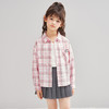 笛莎Deesha 2026春季女童时尚休闲格纹宽松长袖衬衫 商品缩略图2