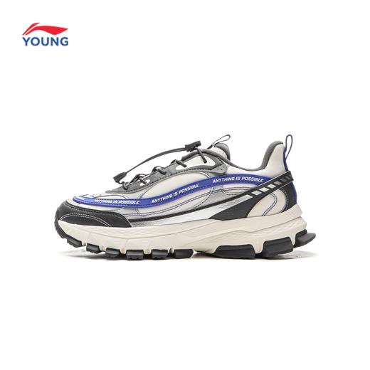 李宁男女大童启悦2加绒保暖减震回弹童休闲鞋YKCV160 商品图2