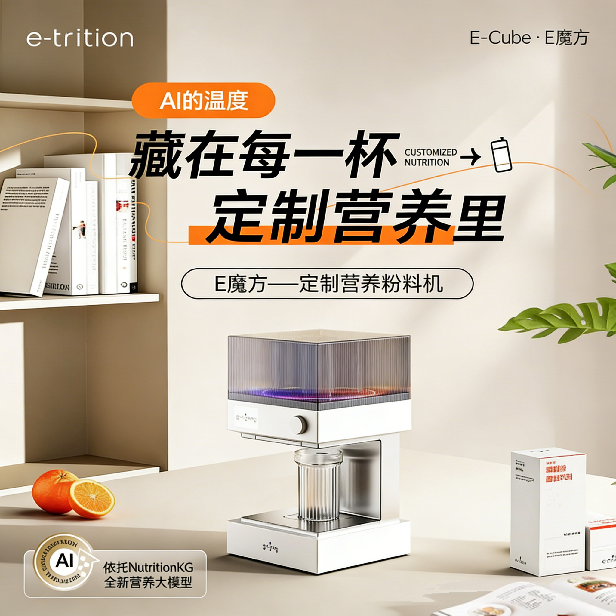 E魔方，定制营养粉料机